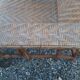 Chaise longue bambou et rotin 1900