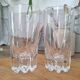 Verres à eau ou apéritif vintage en cristal