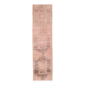 Turkish Rug Runner, 89x342Cm
