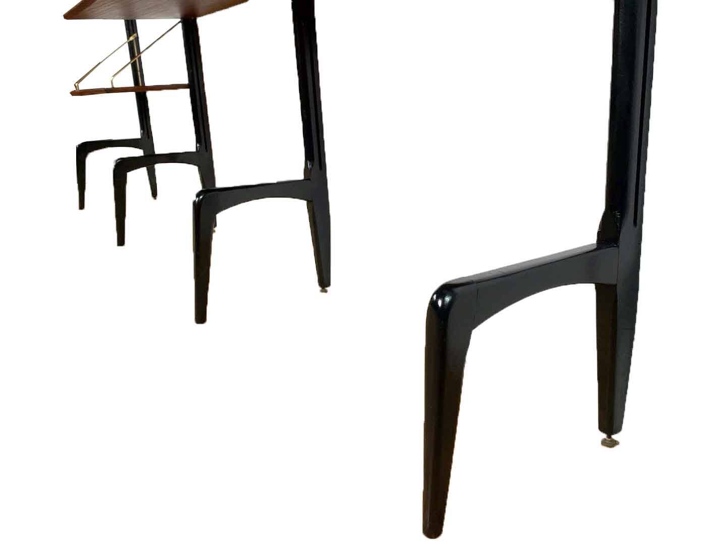 Vintage wall unit with two desks by Louis van Teeffelen for Wébé, 1950s