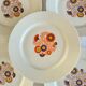 Assiettes seventies en porcelaine de Limoges
