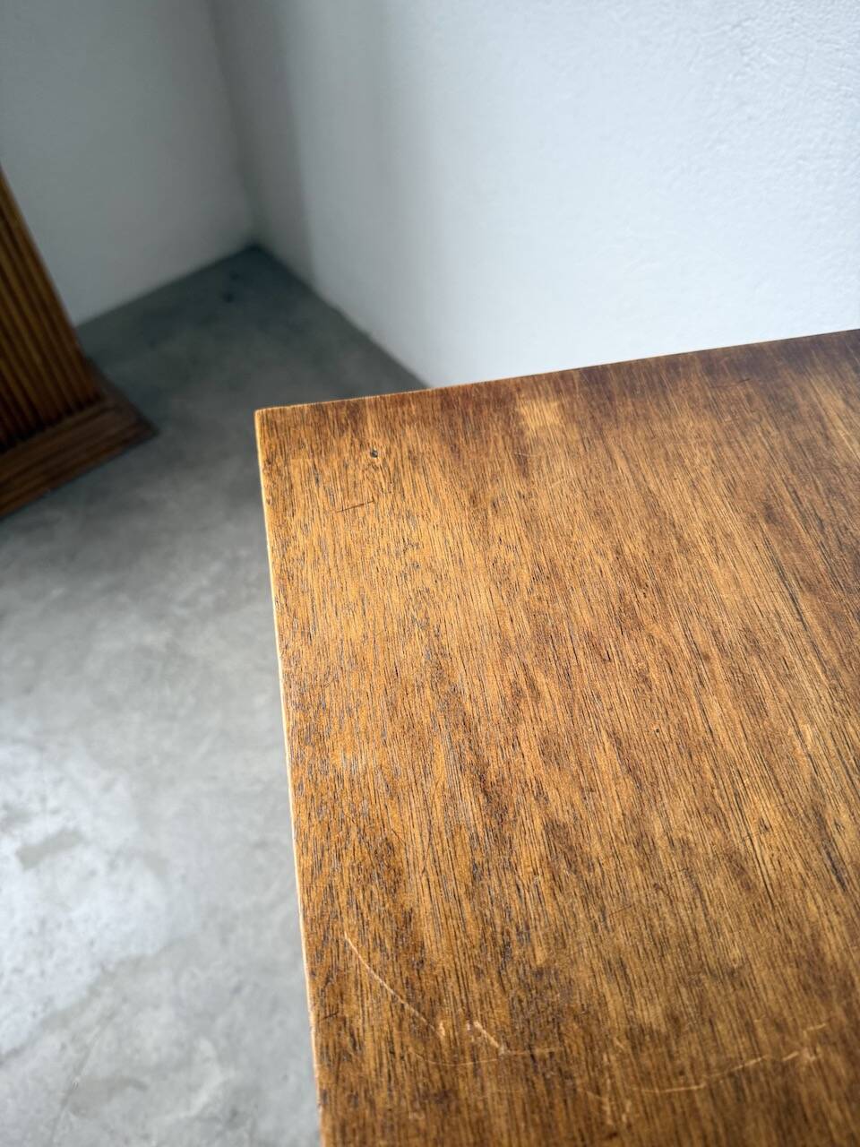 Dudouyt bedside table, oak, 1940.