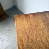 Dudouyt bedside table, oak, 1940.