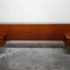 McIntosh vintage teak Scandinavian headboard, 1960