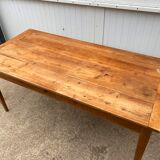 Solid wood dining farmhouse with 1 drawer 1930 156x76x72cm