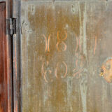 Swedish Farmhouse Corner Cabinet, 1817