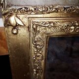 Trumeau mirror with loves