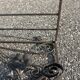 art deco wrought iron wall mirror