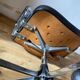 Swivel office chair with casters