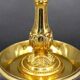 Bronze Bouillotte Lamp in Louis XVI Style with Two Lights "Lucien Gau"