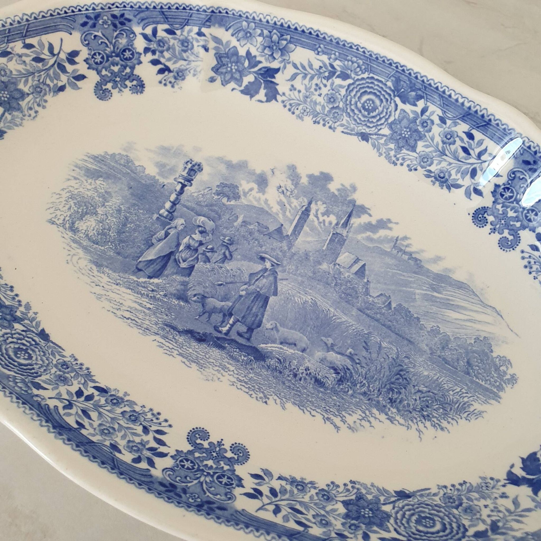 Villeroy & Boch collection Burgenland / Grand serving dish / porcelain