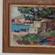 Swedish Oil on Canvas – “Obscured by a Tree” by Bertil Wahlberg