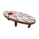 Table basse céramique de Vallauris signé Barrois