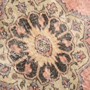3x13 Pale Red Vintage Runner Rug, 85x388Cm