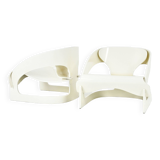Pair of Model 4801 Armchairs by Joe Colombo for Kartell, 1960s