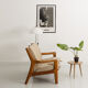 Bench, Danish sofa 2 places in teak by Gustav Thams, for Uldum Mobelfabrik, 1960