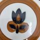 Boch la Louvière Kimono plate set Belgium 1970 (Set of 7)