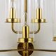 Hans-Agne Jakobsson Sonata Wall Light with 5 Arms, Mid-Century Style, Markaryd, 1960