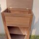 Beautiful piece of furniture from the 1940s with 1 lid + 1 door with key.