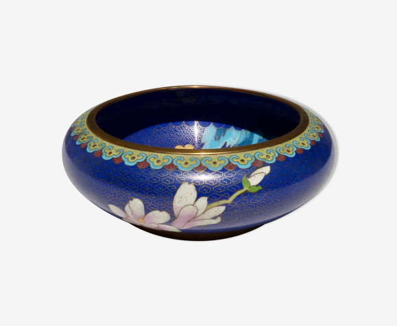 Vide poche en laiton cloisonné