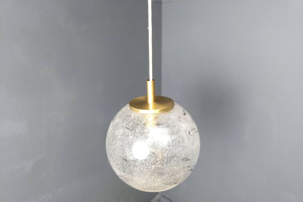 Suspension vintage globe par Doria Leuchten, 1960