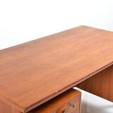 Freestanding Teak Desk by Kai Kristiansen