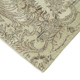 Handwoven anatolian beige rug 202 cm x 312 cm