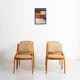 Vintage set of 4 Danish dining chairs