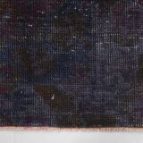 4x7 Burgundy & Blue Oriental Classic Turkish Vintage Rug, 136x230Cm