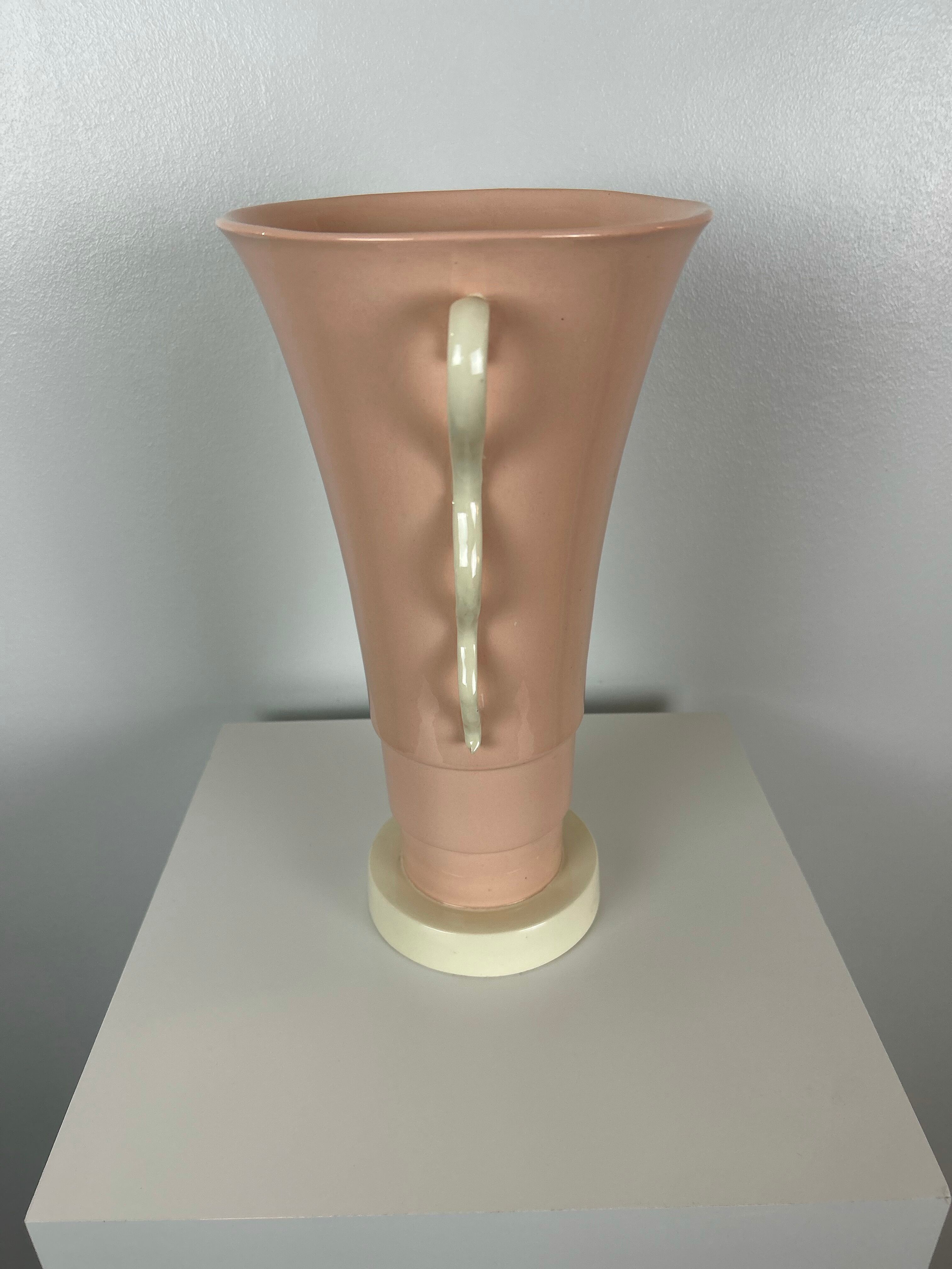 Earthenware vase - boch la louviere - belgium