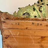 Antique mirror from the Napoleonic era.