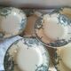 10 assiettes faïence terre de fer Boch Frères