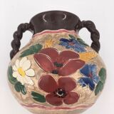 Jérôme MASSIER, Vallauris, France - Vase with handles in glazed earth - 1950s