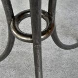 Iron pedestal table at the end of the 19th century