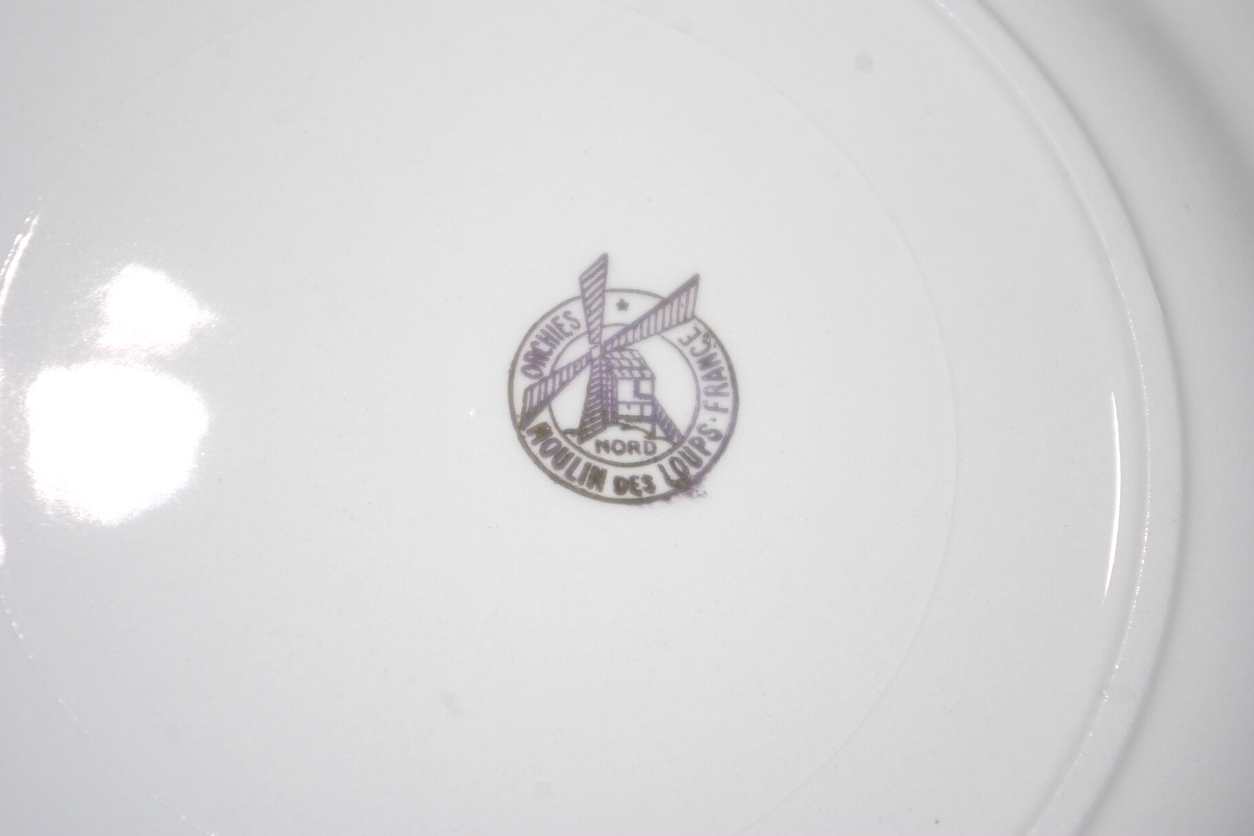 Dessert plates Moulin des Loups