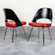 Set of 4 Conference chairs by Eero Saarinen for Knoll.