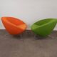 Pair of Hanna armchairs, Artifort brand