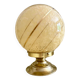 Yellow Clichy glass art deco lamp