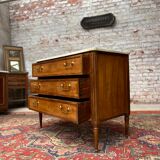 Louis XVI style mahogany chest of drawers