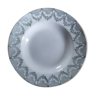 Assiette creuse Société Anon Le Sodex 13 Porcelaine