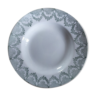 Hollow Plate Company Anon Le Sodex 13 Porcelain