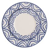 Set of 2 blue dinner plates
