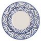 Set of 2 blue dinner plates