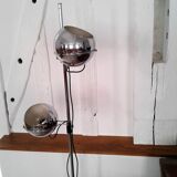 Floor lamp Reggiani "eyeball" chrome