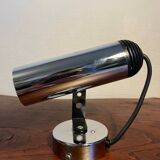 Space age chrome wall light spot from the 80s