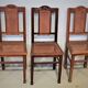 4 old chairs year 50