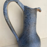 Blue ceramic vase