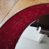 Miroir velours hublot 34cm