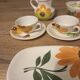 Gien set model Sunflowers and Lodi. 1970s