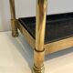 Rectangular umbrella holder in brass and cast iron. french work. around 1900